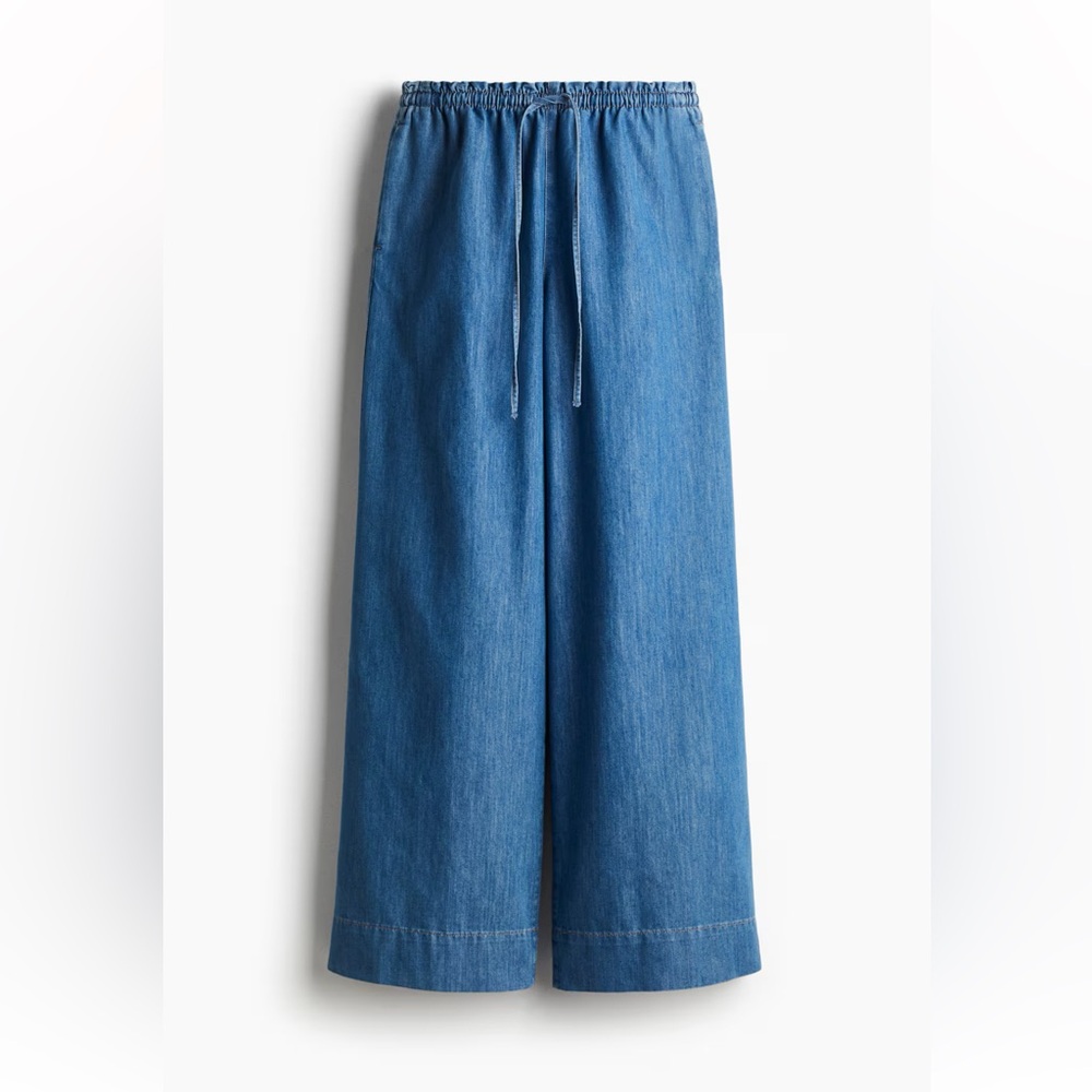 H&M Denim Flare Wide-Leg Jeans